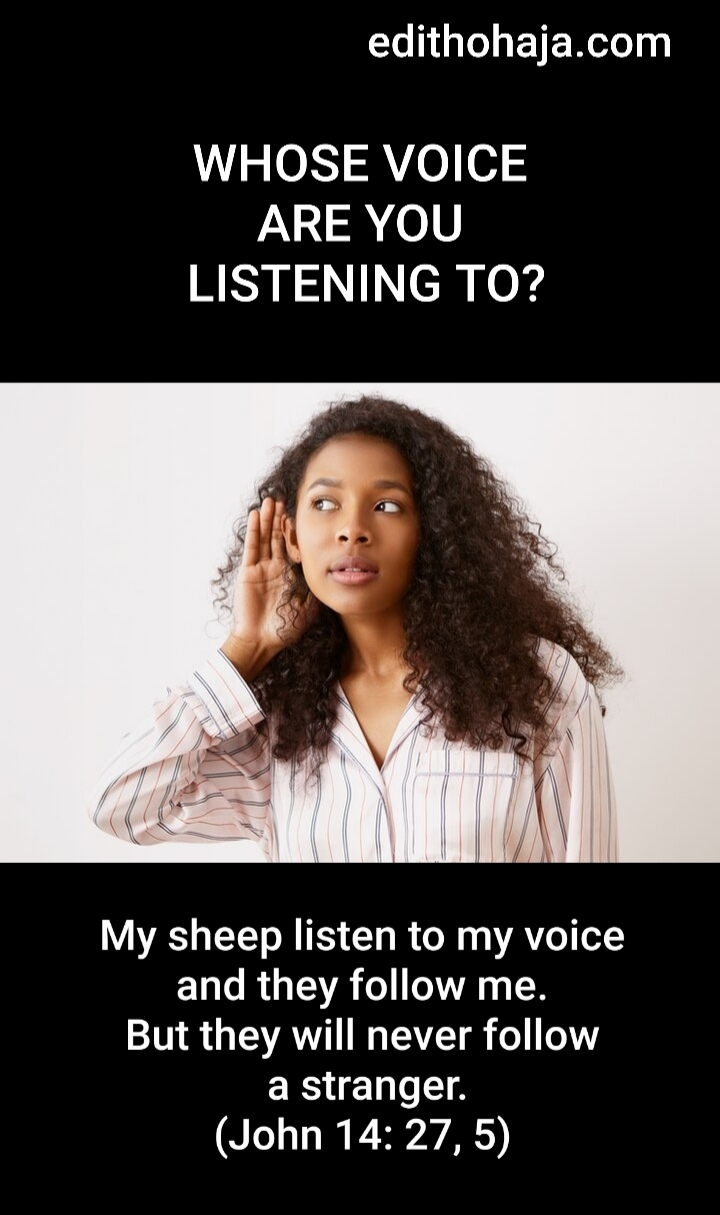 Whose Voice Are You Listening To Edith Ohaja
